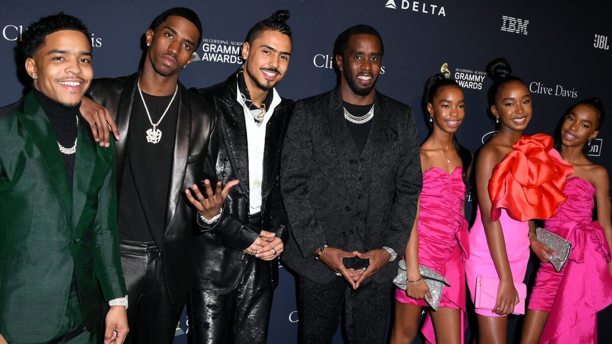 Diddy recebe apoio dos filhos em meio a controvérsias