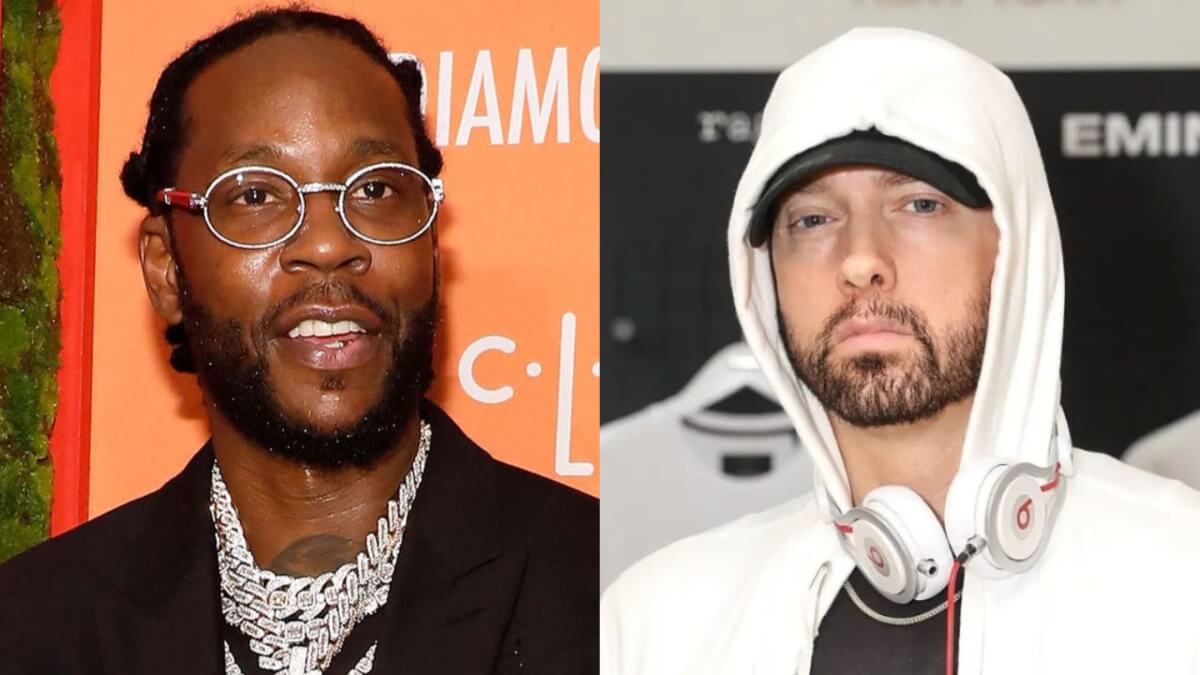 2 Chainz revela que foi proibido de fumar maconha perto de Eminem durante sessão de estúdio