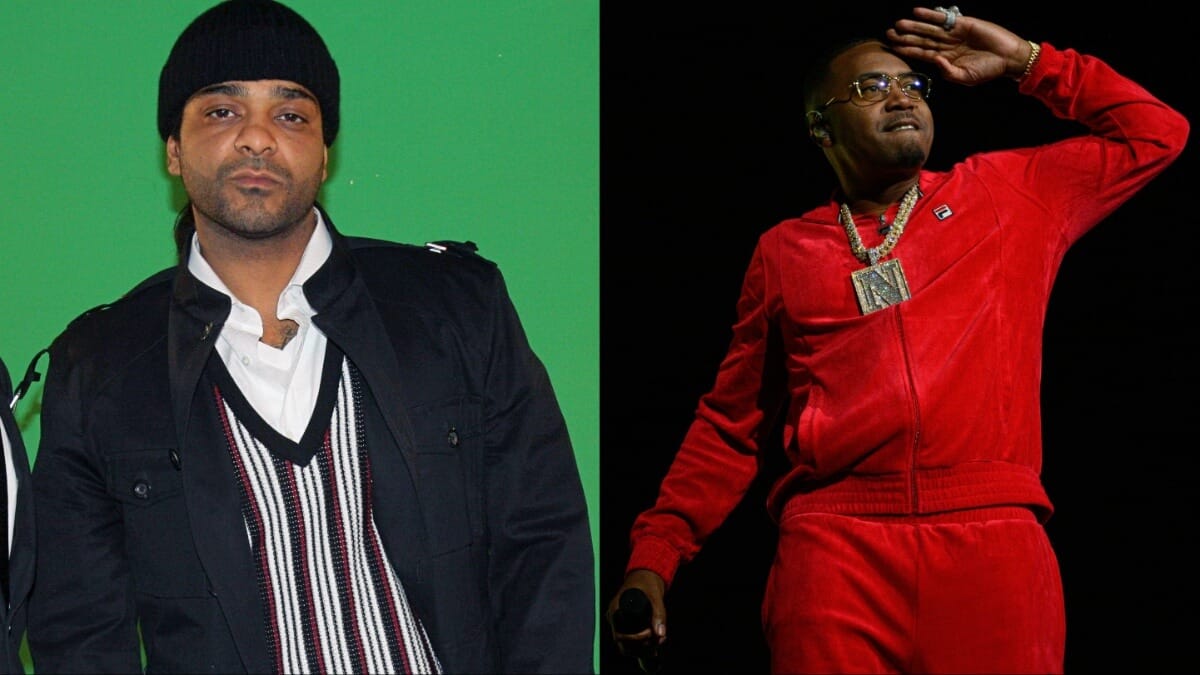 Jim Jones demonstra insatisfação ao ter carreira comparada com a de Nas Jim Jones demonstra insatisfação ao ter carreira comparada com a de Nas