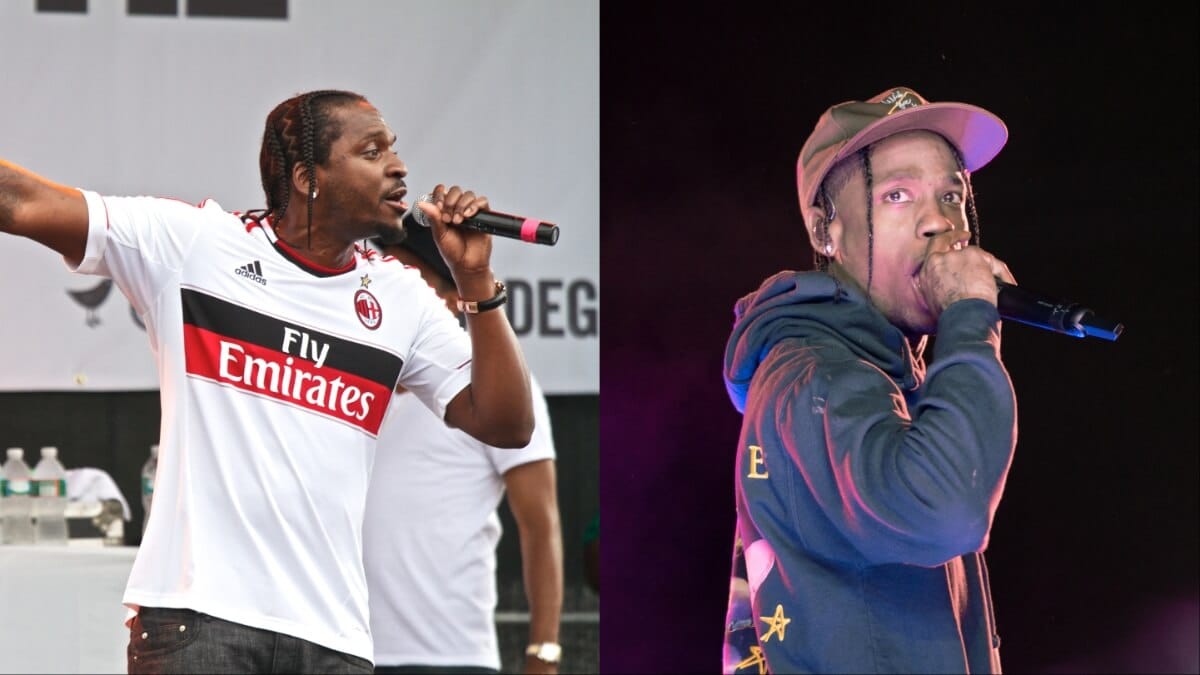 Pusha T volta a alfinetar Travis Scott: 'Não gosto de rappers que não rimam'