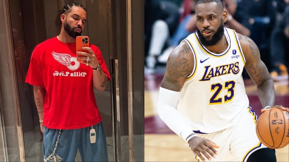 Drake cobre tatuagem em referência à camisa de LeBron James