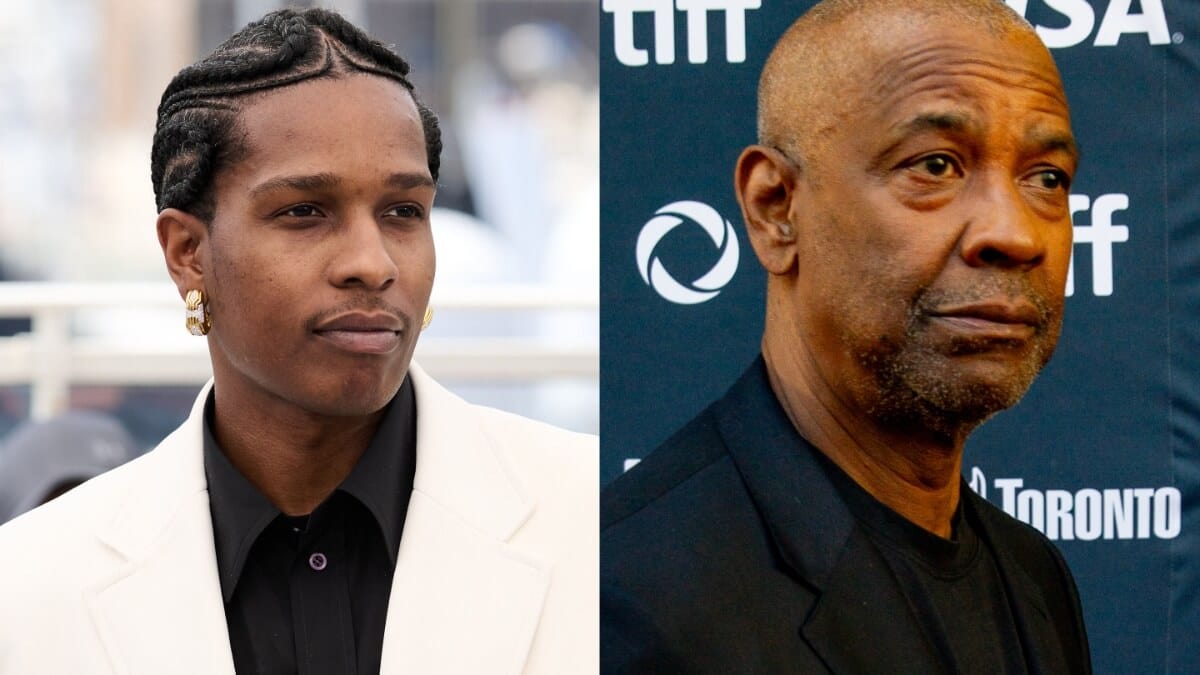 A$AP Rocky admite que perdeu uma batalha de rap para Denzel Washington